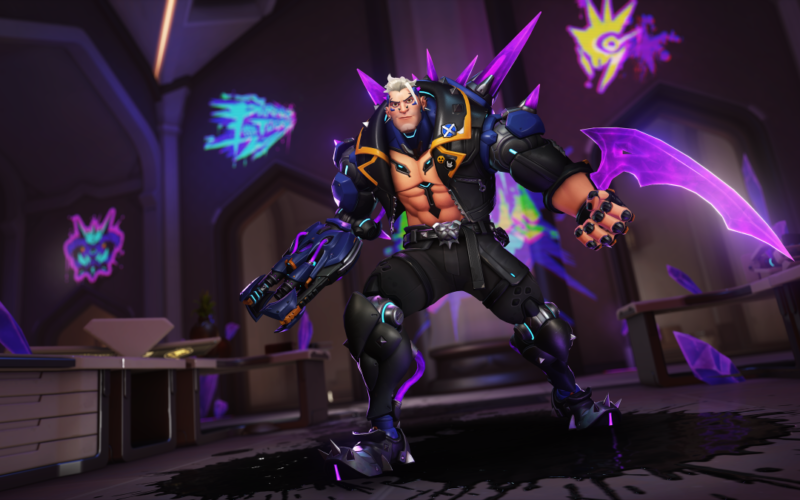 Overwatch’s new hero is Hazard, the spiky Scotsman you’ve been waiting for