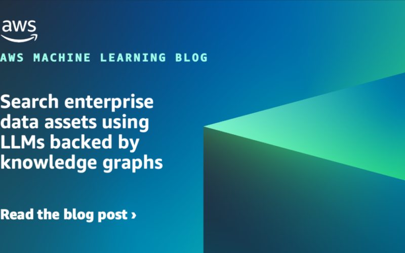 Search enterprise data assets using LLMs backed by knowledge graphs | Amazon Web Services