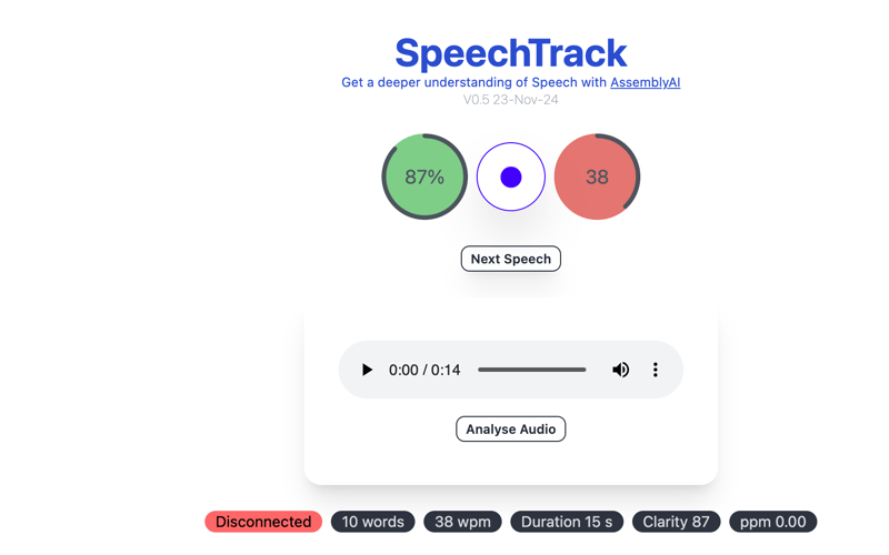 SpeechTrack