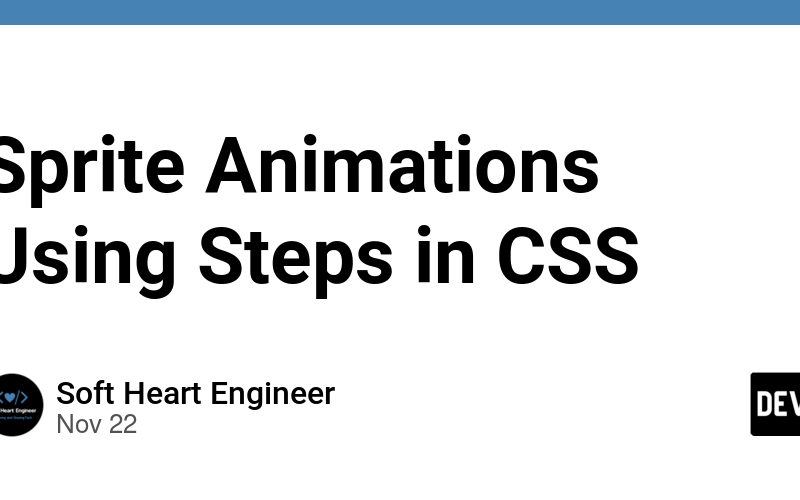 Sprite Animations Using Steps in CSS