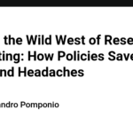 Taming the Wild West of Research Computing: How Policies Saved Us a Thousand Headaches