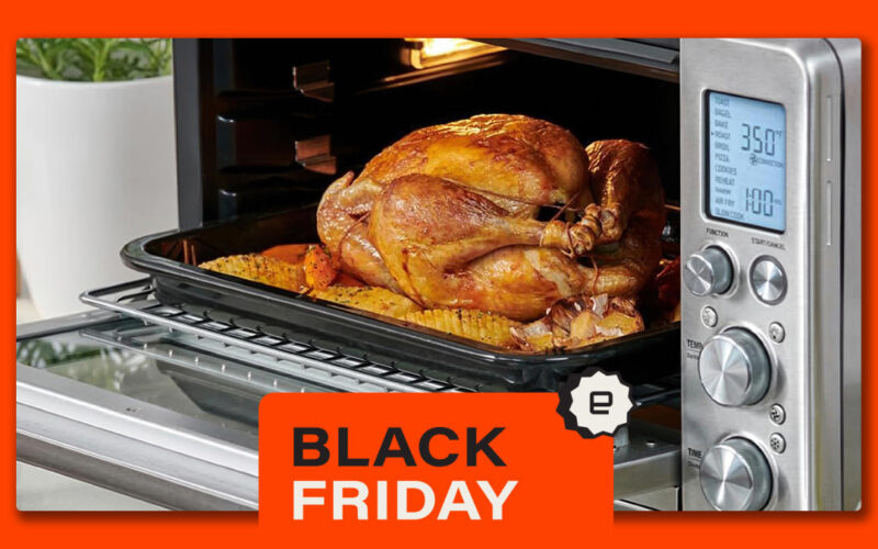 The Breville Smart Oven Air Fryer drops to a record-low price for Black Friday