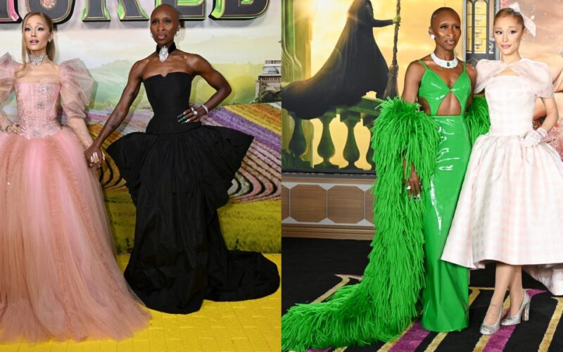 The 'Wicked' cast is embracing method dressing to promote the film. Here are their red-carpet looks, ranked from least to most on theme.