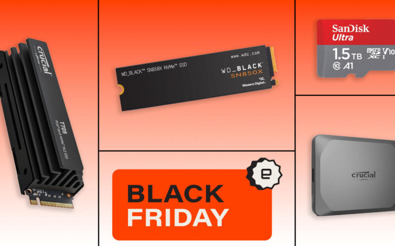 The best Black Friday SSD deals from Samsung, WD, Crucial and others