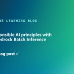 Using responsible AI principles with Amazon Bedrock Batch Inference | Amazon Web Services