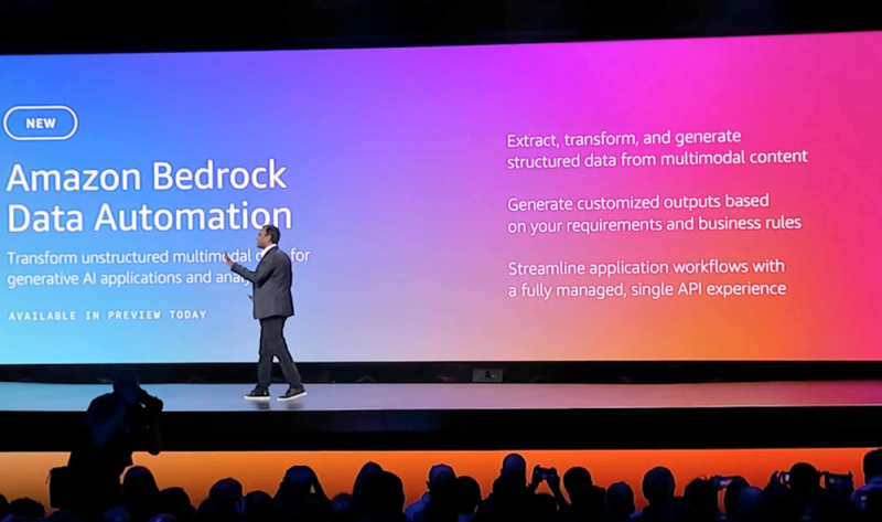AWS debuts advanced RAG features for structured, unstructured data