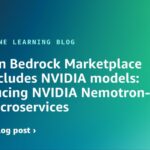 Amazon Bedrock Marketplace now includes NVIDIA models: Introducing NVIDIA Nemotron-4 NIM microservices | Amazon Web Services