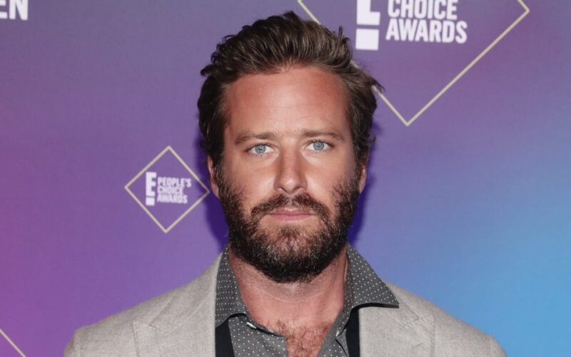 Armie Hammer made his first acting appearance in 2 years in a role called 'Kannibal Ken'