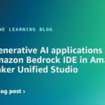 Build generative AI applications quickly with Amazon Bedrock IDE in Amazon SageMaker Unified Studio | Amazon Web Services