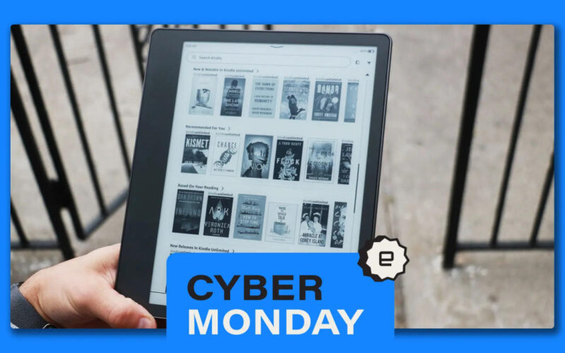 Cyber Monday deals discount the Kindle Scribe by 21 percent