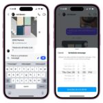 How to schedule messages on Instagram