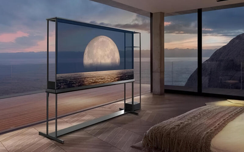 LG’s transparent OLED T television can be yours for the low low price of $60,000