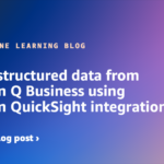 Query structured data from Amazon Q Business using Amazon QuickSight integration | Amazon Web Services