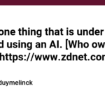 This is one thing that is under exposed using an AI. https://www.zdnet.com/article/if-chatgpt-produces-ai-generated-code-for-your-app-who-does-it-really-belong-to/