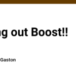 Trying out Boost!!