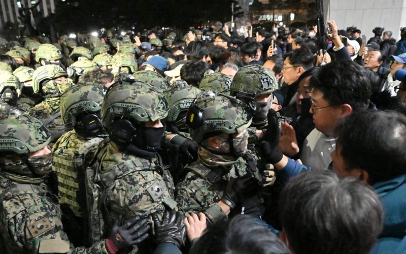 Why did South Korea's president declare martial law?